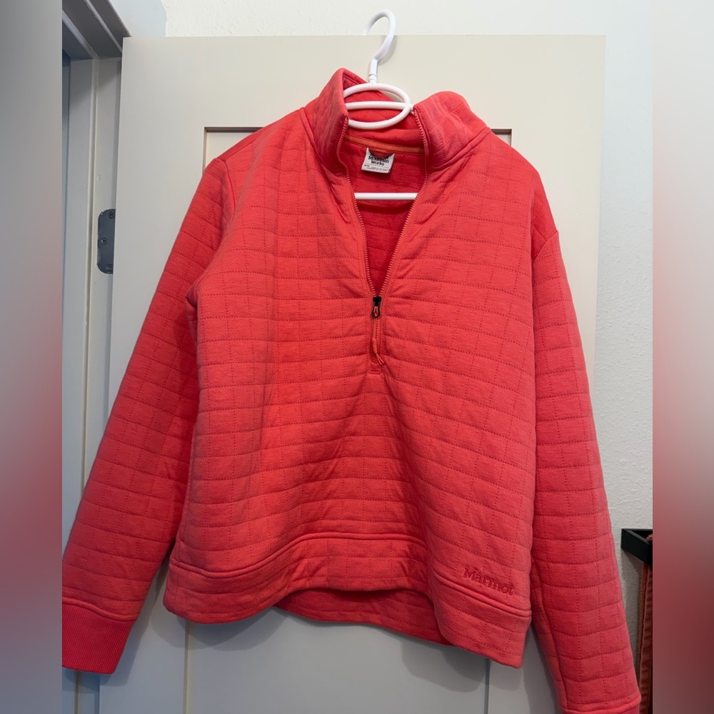 Marmot Vibrant Coral Pullover